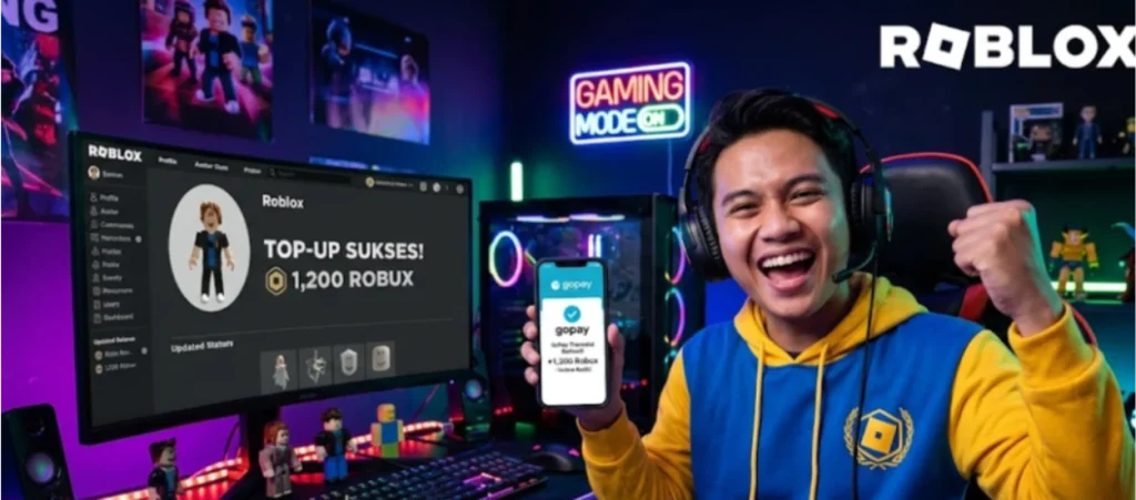 Cara Top Up Roblox di GoPay (Plus Trik Biar Gak Nangis Gara-Gara Salah ID!)