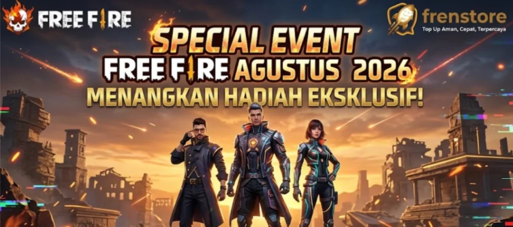 Bocoran event ff agustus 2026: jadwal booyah pass & info kolaborasi terbaru